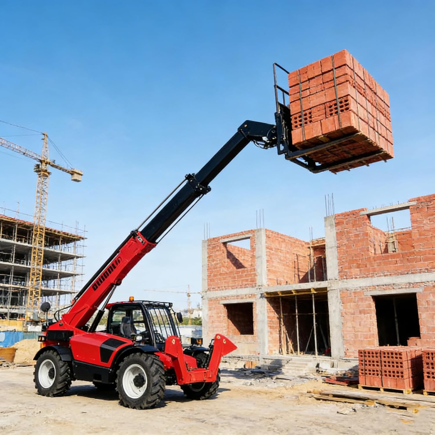 best telehandler telescopic lift truck,should I buy a telehandler,telehandler vs forklift,telehandler pros and cons,buy telehandler for construction,best material handling equipment - detailed features and technical specifications