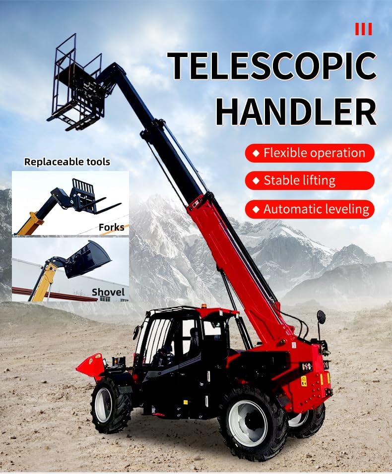 best telehandler telescopic lift truck,should I buy a telehandler,telehandler vs forklift,telehandler pros and cons,buy telehandler for construction,best material handling equipment unboxing and complete package contents