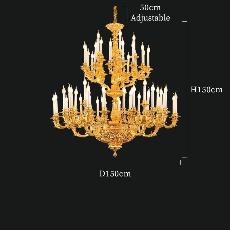 big brass chandelier luxury,royal empire style chandelier worth it,huge chandelier pros cons,copper ceiling lamp versus brass,best oversized chandelier for foyer,acrylic chandelier durable quality performance testing and real-world results