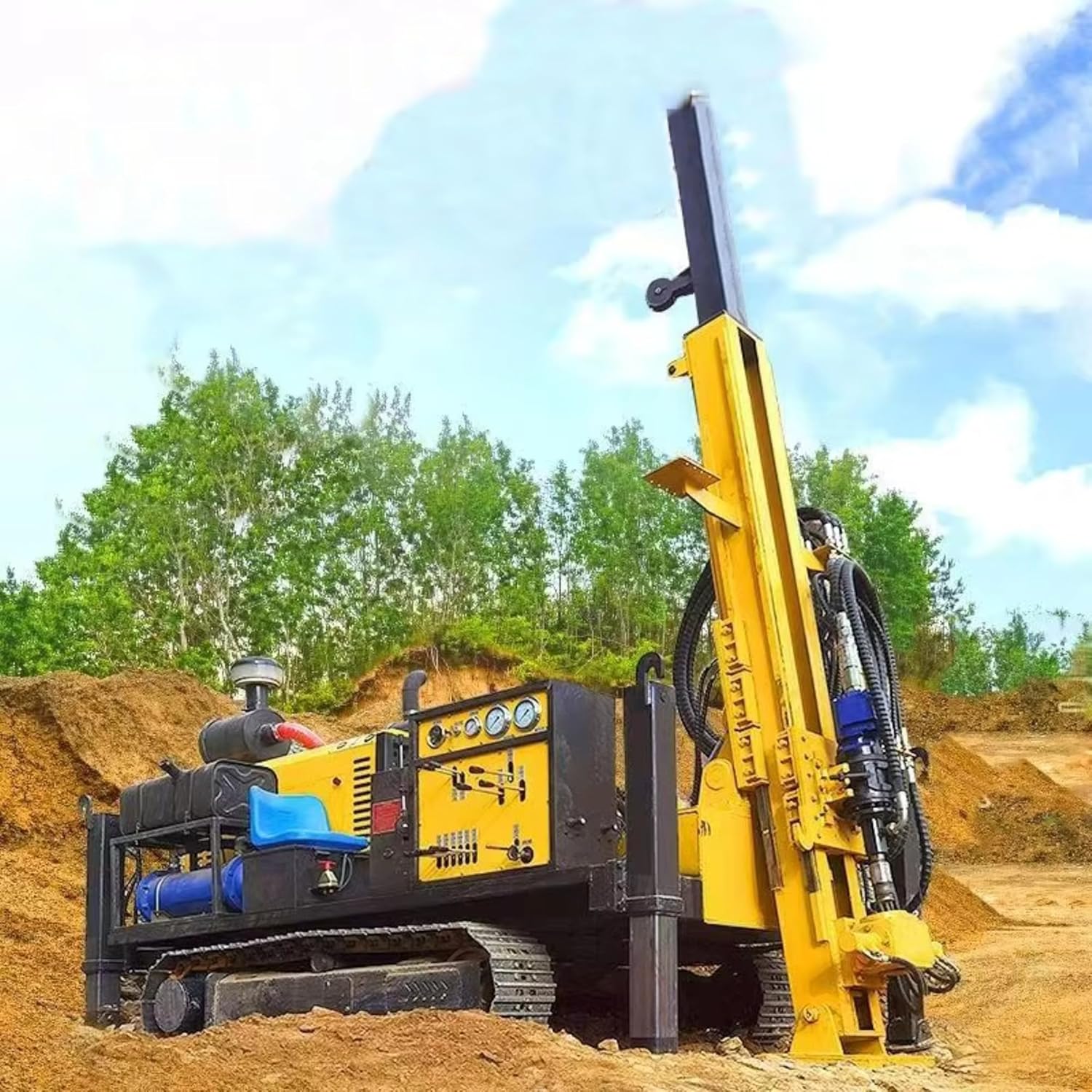 Step-by-step guide for borehole drilling rig,water well drilling machine,hydraulic drilling equipment,crawler drilling rig,portable well drilling rig - complete tutorial