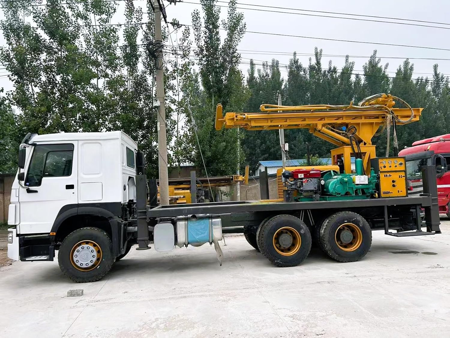 buy 300m truck mounted water well drilling rig,300m borehole drilling rig review,truck mounted drilling machine pros cons,best mobile well drill rig for mining,geological exploration drilling equipment worth buying,heavy duty truck drill rig for irrigation performance testing and real-world results