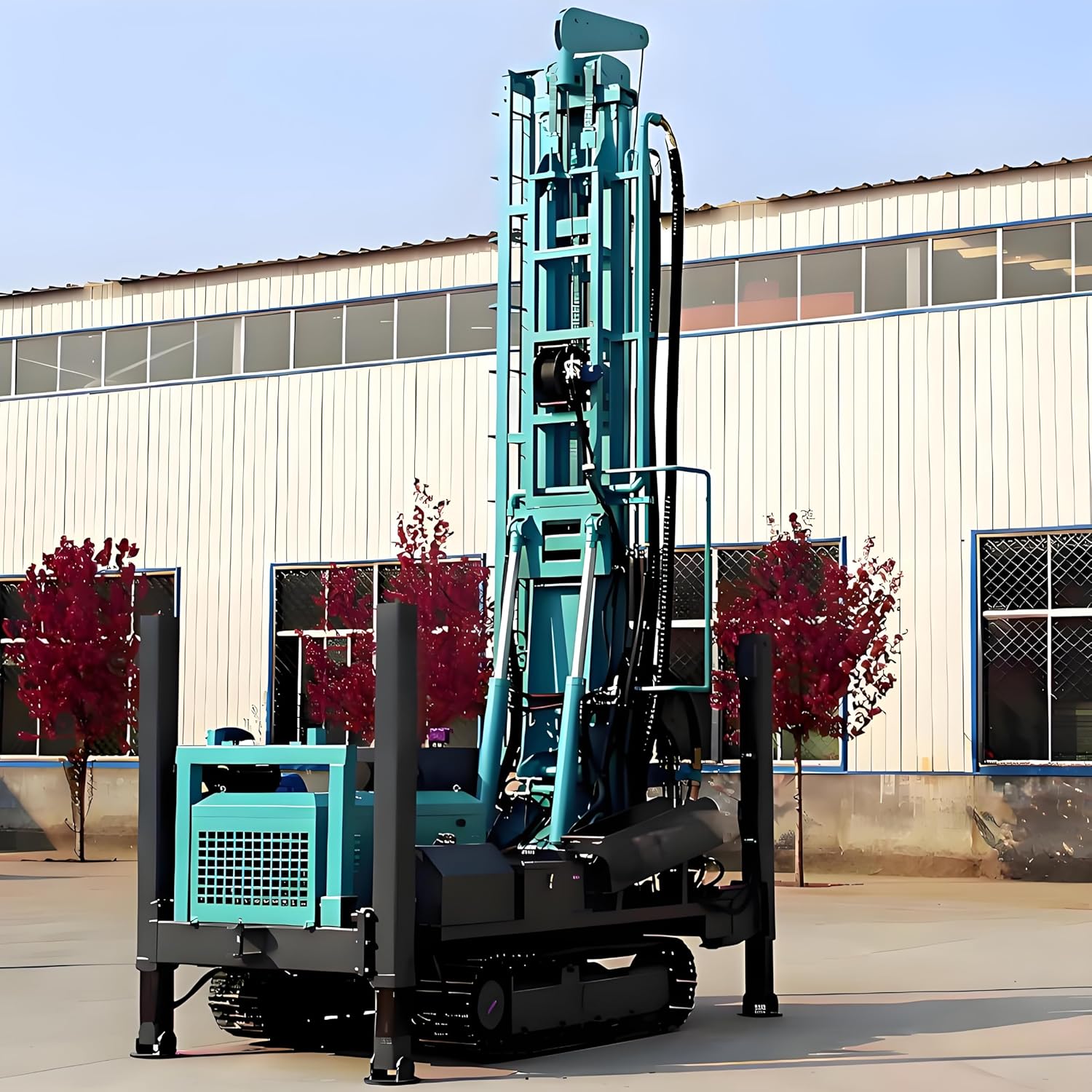 portable borehole drilling machine review,buy portable borehole drill,mini water well drill rig pros cons,crawler ground drilling equipment worth it,best portable water well drilling rig,portable borehole drilling machine vs alternatives unboxing and complete package contents