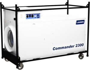 Image 1 of portable make-up air unit heater