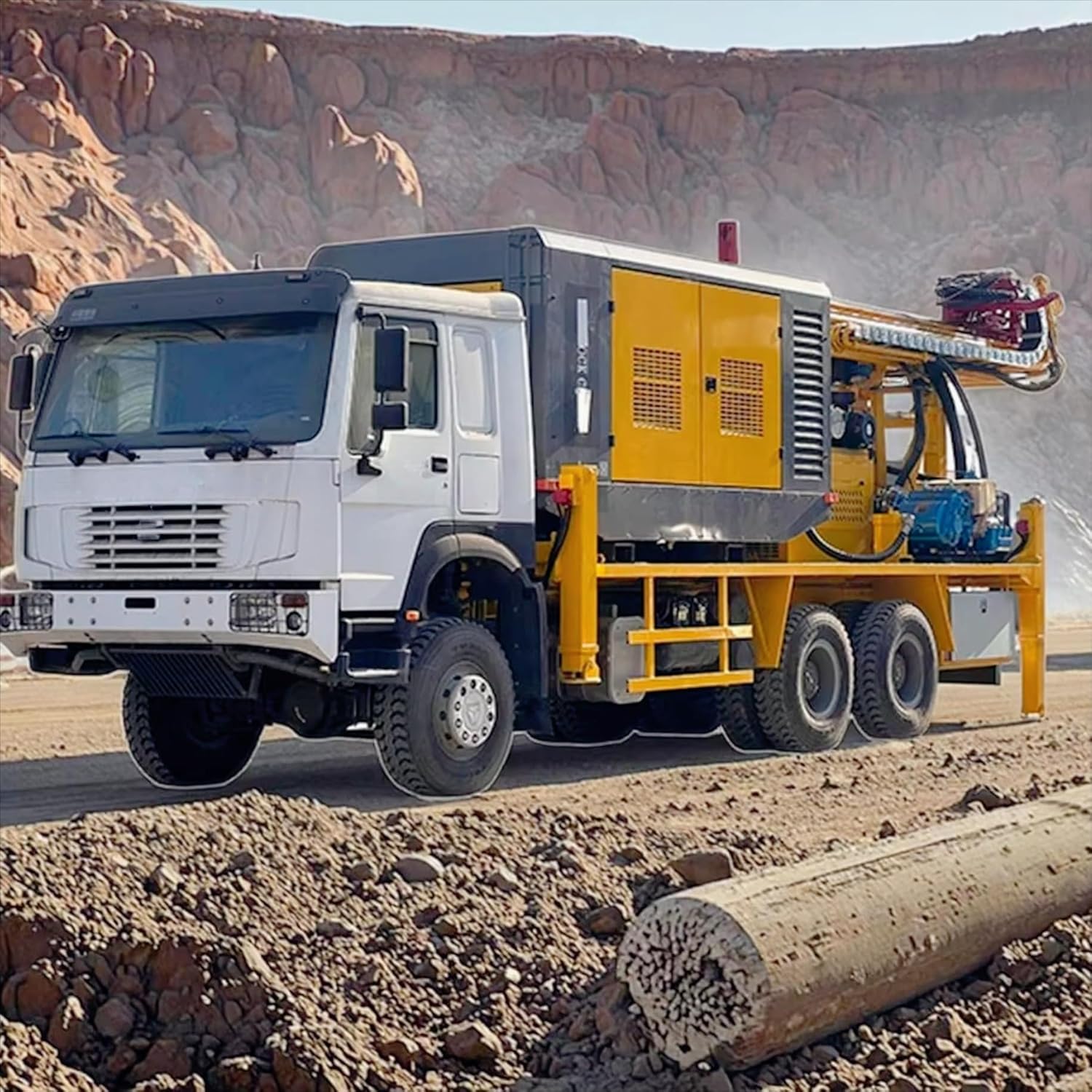 truck mounted water well drilling rig,hydraulic deep well drilling machine,borehole drilling rig for water,best truck mounted drilling rig,truck mounted water well drilling rig pros cons,should I buy a truck mounted drilling rig - detailed features and technical specifications