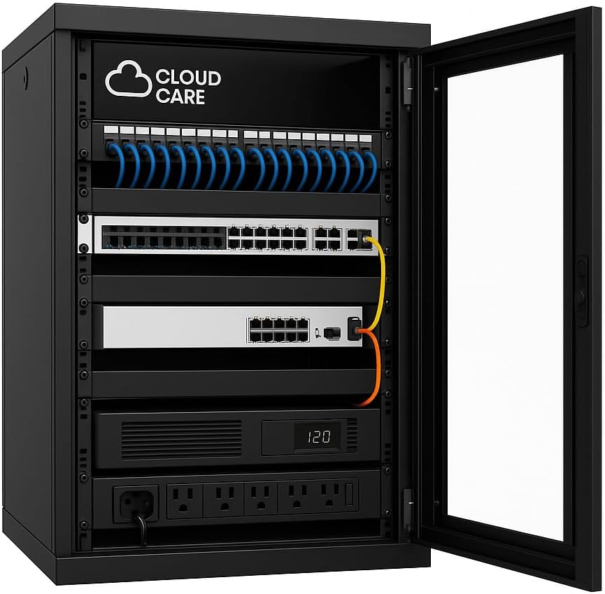 Cloud Care 42U pre-configured rack review,Cloud Care rack pros cons,Cloud Care pre-configured network rack worth it,Cloud Care rack vs custom build,best pre-configured 42U rack,Cloud Care PDUMH30 bundle honest - detailed features and technical specifications