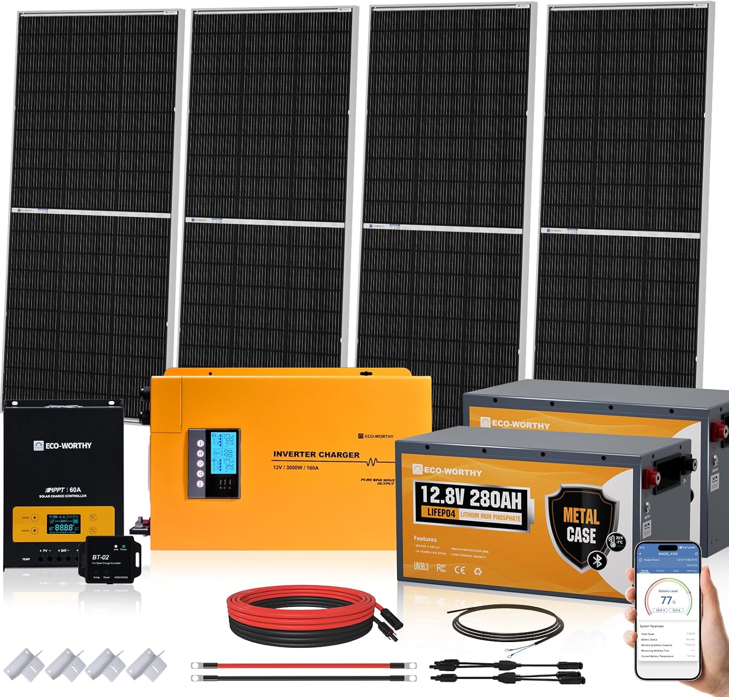ECO-WORTHY 800W solar panel kit review,ECO-WORTHY 800W solar system review and rating,is ECO-WORTHY 800W kit worth buying,ECO-WORTHY 800W solar kit review pros cons,ECO-WORTHY 800W off grid system review honest opinion,ECO-WORTHY 800W solar panel kit review verdict - detailed features and technical specifications