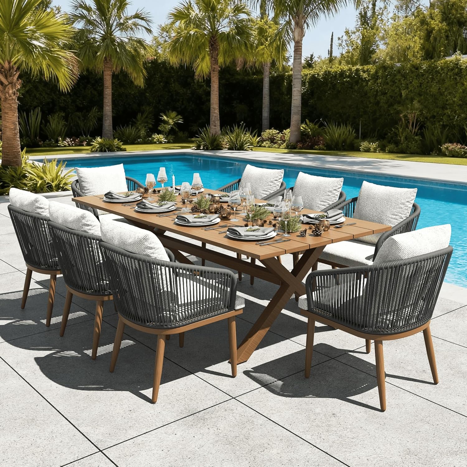 LayinSun outdoor dining set review,LayinSun patio set review and rating,is LayinSun dining set worth buying,LayinSun outdoor furniture review pros cons,LayinSun wicker rattan set review honest opinion,LayinSun patio dining set review verdict - detailed features and technical specifications