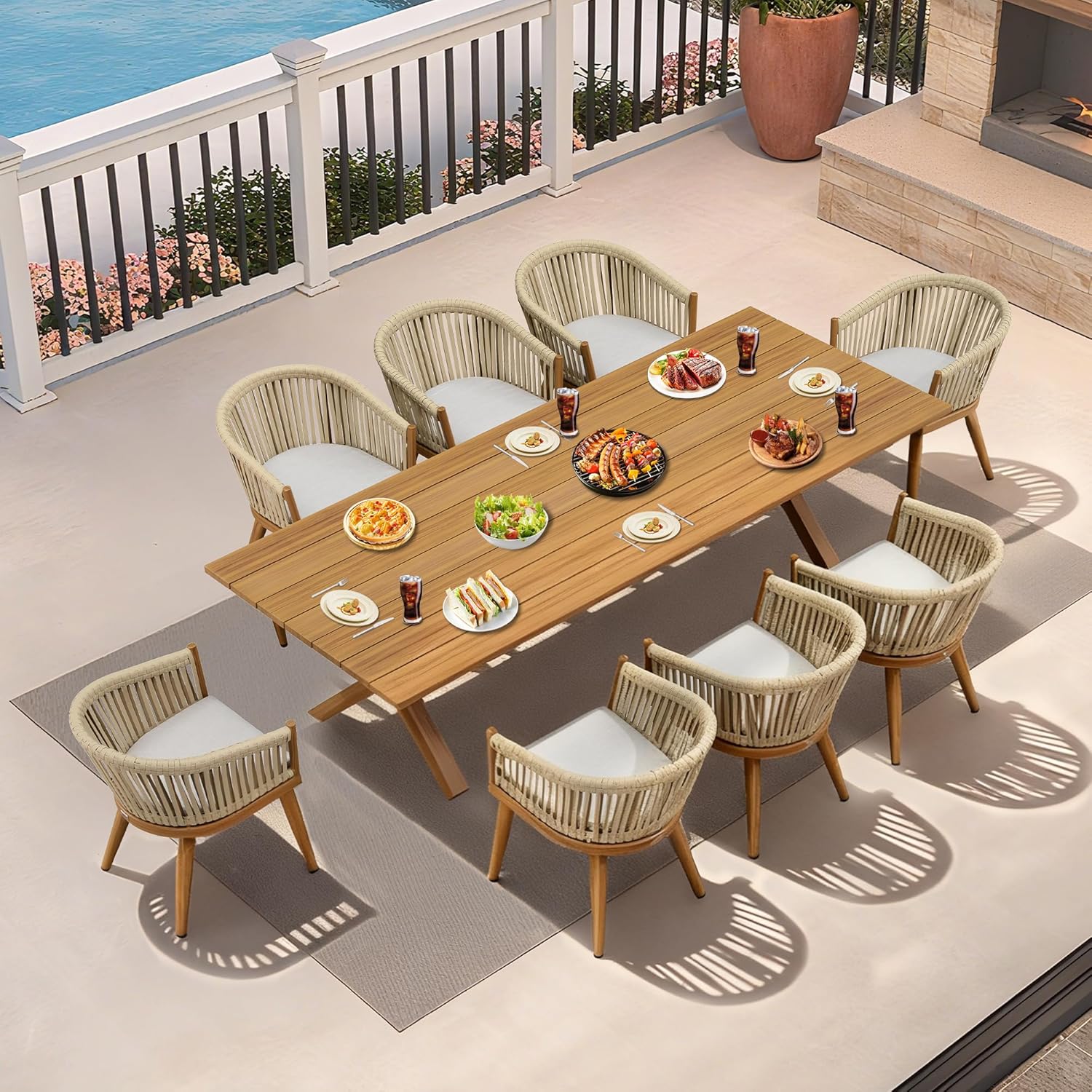 PURPLE LEAF outdoor dining set review,PURPLE LEAF 9 piece dining set review and rating,PURPLE LEAF patio set review pros cons,is PURPLE LEAF dining set worth buying,PURPLE LEAF wicker dining set review honest opinion,PURPLE LEAF aluminum dining table review verdict - detailed features and technical specifications