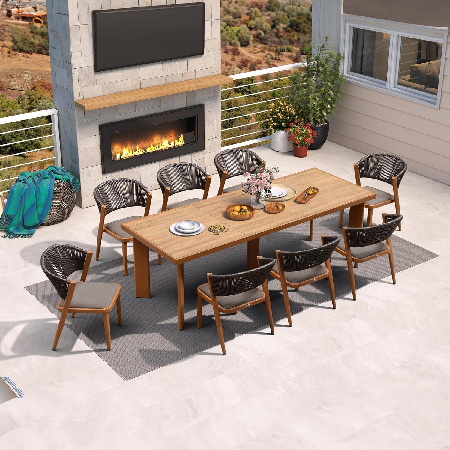 PURPLE LEAF patio dining set review,PURPLE LEAF 8-piece dining set review and rating,is PURPLE LEAF dining set worth buying,PURPLE LEAF dining set review pros cons,PURPLE LEAF outdoor furniture review honest opinion,PURPLE LEAF patio set review verdict - detailed features and technical specifications