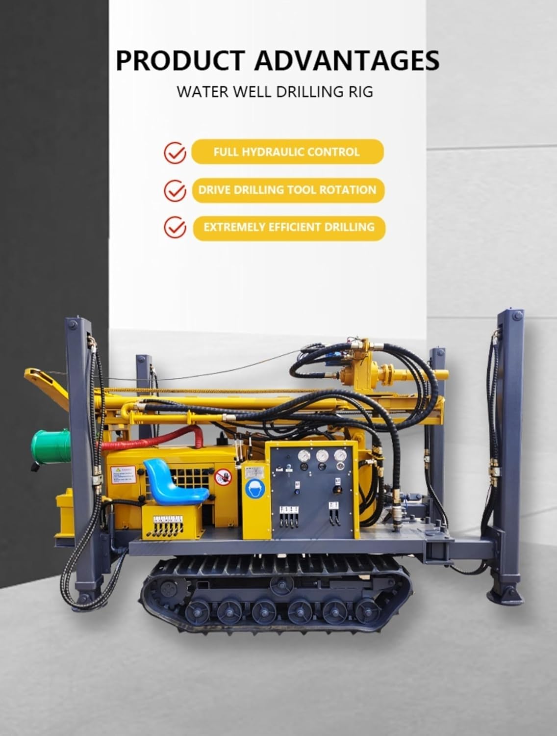 Step-by-step guide for best tracked water well drilling rig,dual power water air drilling rig pros cons,tracked hydraulic drilling rig for sale,agricultural well drilling equipment,geothermal drilling rig custom depth,should I buy a tracked drilling rig - complete tutorial