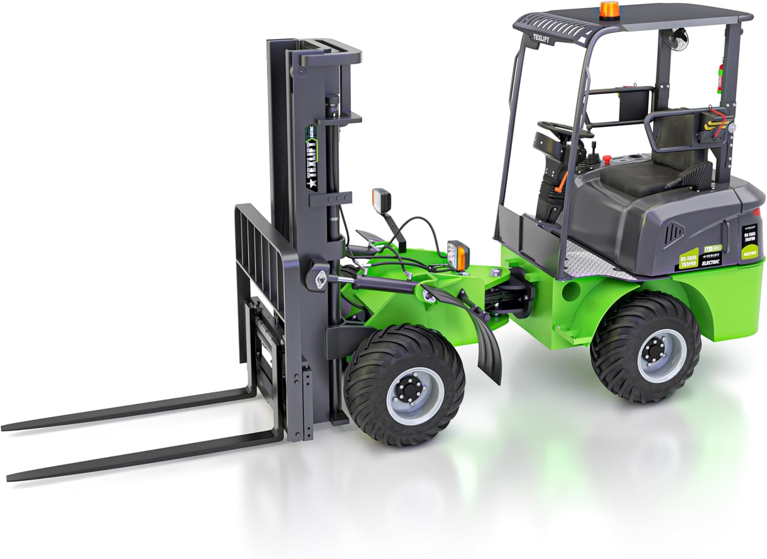 buy TEXLIFT off-road electric forklift,TEXLIFT 2650 lb forklift review,off-road electric forklift pros cons,best outdoor electric forklift for rough terrain,TEXLIFT forklift vs standard indoor forklift,is TEXLIFT electric forklift worth buying - detailed features and technical specifications