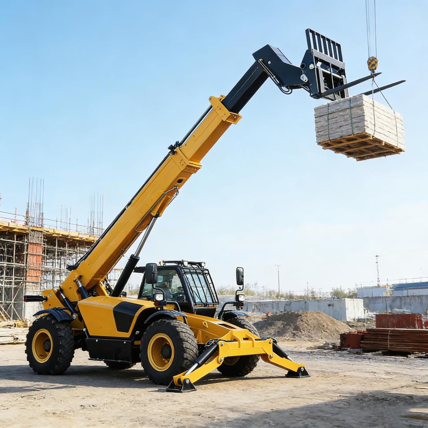 buy telescopic forklift truck,telescopic handler pros cons,best telehandler for construction,telescopic forklift vs alternative,telehandler lifting capacity,should i buy a telescopic handler - detailed features and technical specifications