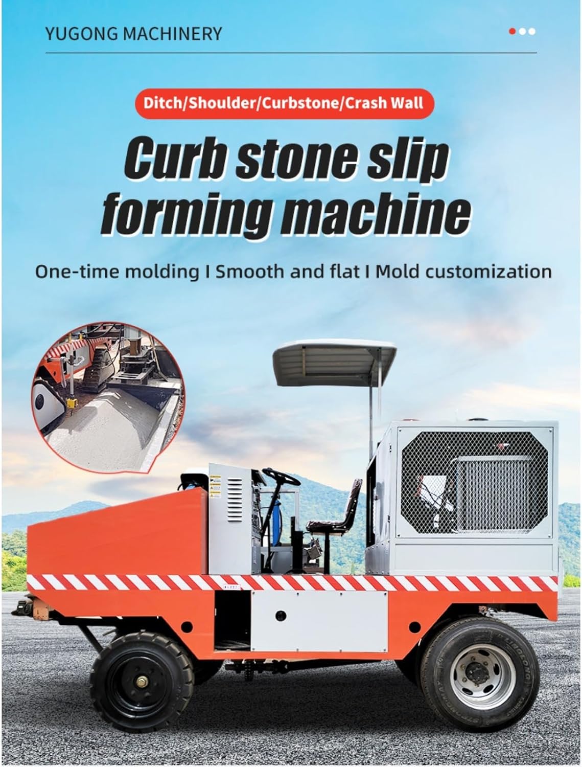 concrete curb slipform machine,curb slip form machine,concrete curbing machine for garden edging,automatic curb paver machine,best concrete curb machine,how does a slipform paver work unboxing and complete package contents