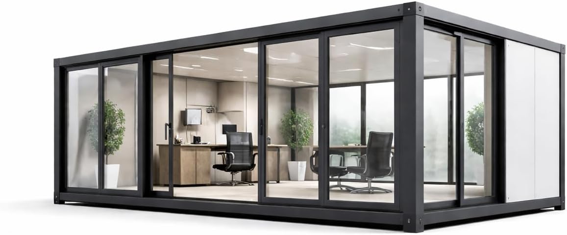 expandable modular office cabin,portable prefab workspace unit,modular site office cabin review,expandable office cabin pros cons,prefab outdoor cabin for workspace,is expandable modular office worth buying performance testing and real-world results