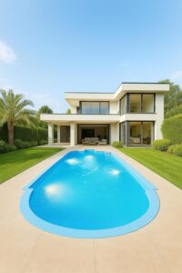 Image 1 of fiberglass roman pool review