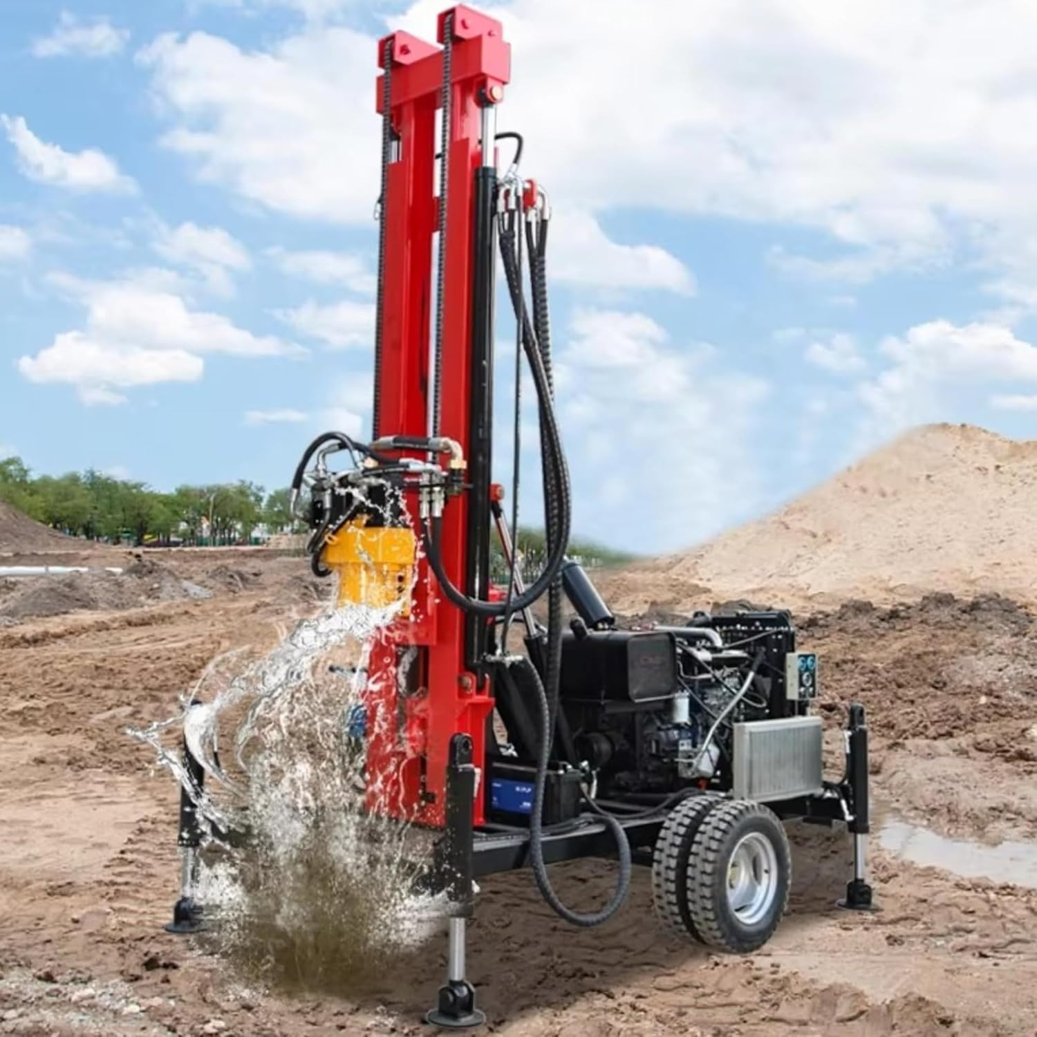 Hydraulic Water Well Drilling Rig: Honest Review & Pros Cons 1 hydraulic water well drilling rig,deep hole borehole drilling machine,compact well drilling equipment,portable water well drill,all-terrain groundwater drill,homestead water supply rig - detailed features and technical specifications