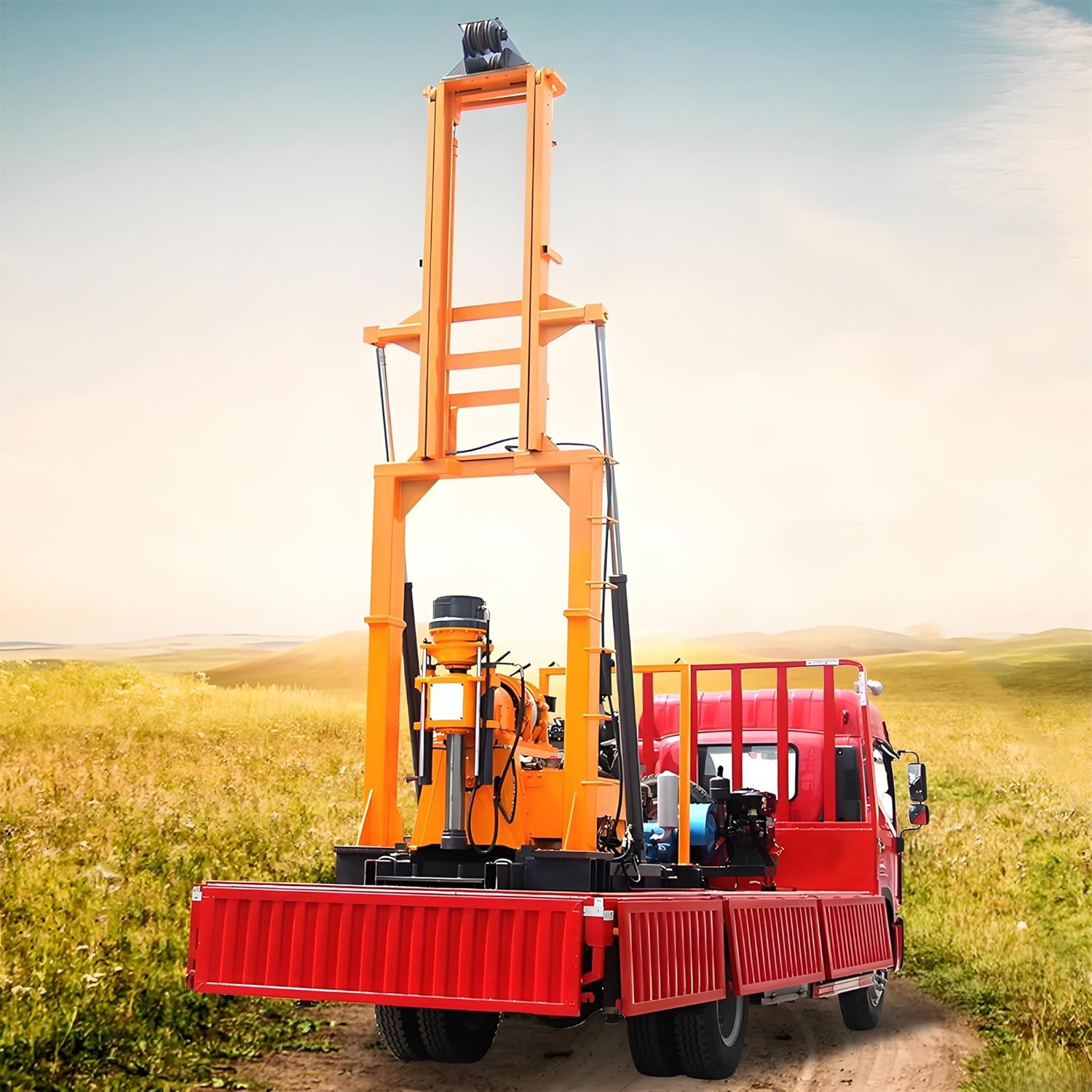 truck-mounted water well drilling rig,best truck-mounted water well drilling rig,truck-mounted water well drilling rig worth buying,truck-mounted water well drilling rig pros cons,buy truck-mounted water well drilling rig,mobile borehole drilling equipment review unboxing and complete package contents
