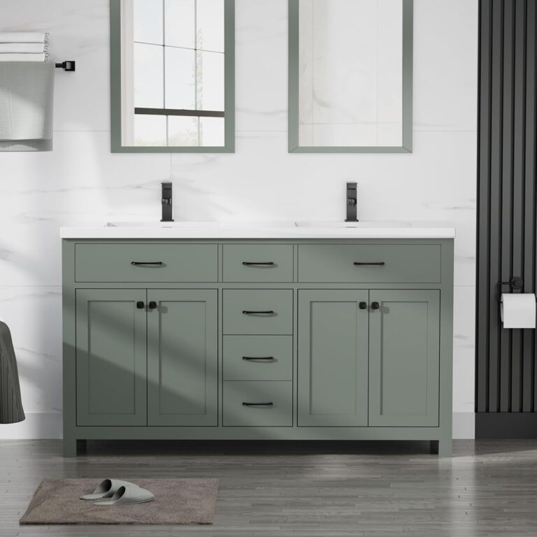 LUCKWIND 60 Bathroom Vanity Review: Pros & Cons Worth It? 1 Image 1 of LUCKWIND 60 bathroom vanity review