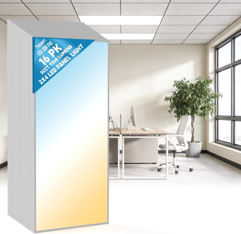 Msbfi 2x4 LED Panel Review: Honest Pros & Cons 6 Image 1 of Msbfi 2x4 LED panel review